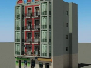 3d models building collection 93  96 3D Model