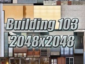3d models building collection 101  104 3D Model
