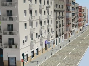 5 city blocks collection Model 3D