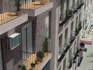 5 city blocks collection 3D Model