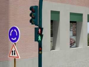 5 city blocks collection 3D Model