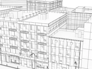 5 city blocks collection 3D Model
