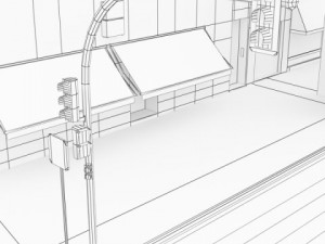 5 city blocks collection Model 3D