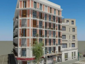 5 city blocks collection 3D Model
