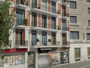 5 city blocks collection 3D Model
