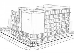 5 city blocks collection Model 3D