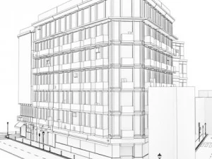 5 city blocks collection 3D Model