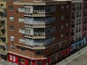 5 city blocks collection 3D Model