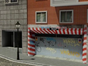 5 city blocks collection 3D Model