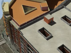 5 city blocks collection 3D Model
