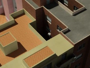5 city blocks collection 3D Model
