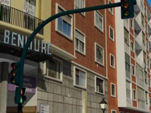 5 city blocks collection 3D Model