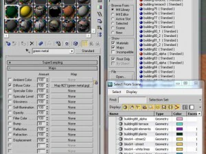 5 city blocks collection 3D Model