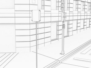 5 city blocks collection Model 3D