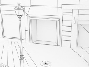 5 city blocks collection Model 3D