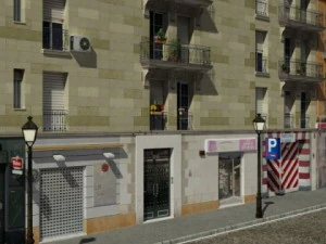 5 city blocks collection 3D Model