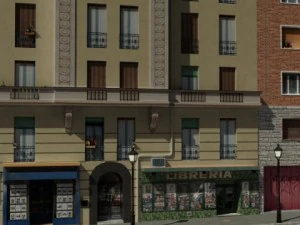 5 city blocks collection 3D Model