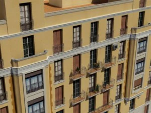 5 city blocks collection 3D Model