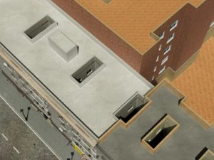 5 city blocks collection 3D Model