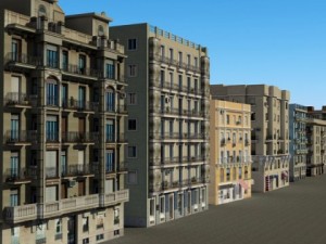 104 buildings collection 3D Model