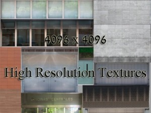104 buildings collection 3D Model