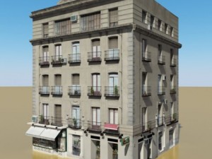 104 buildings collection 3D Model