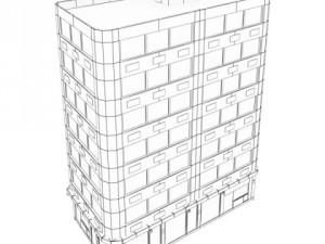 104 buildings collection 3D Model