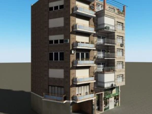 104 buildings collection 3D Model