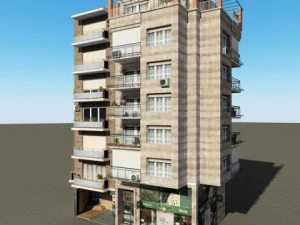 104 buildings collection 3D Model
