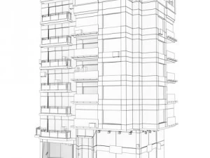 104 buildings collection 3D Model