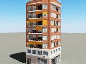 104 buildings collection 3D Model