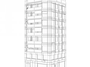 104 buildings collection 3D Model