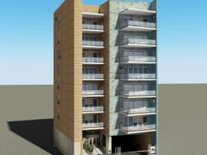 104 buildings collection 3D Model