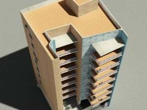 104 buildings collection 3D Model