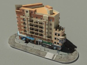 104 buildings collection 3D Model