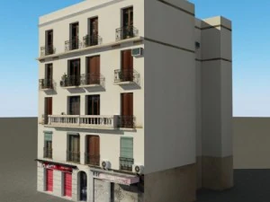 104 buildings collection 3D Model