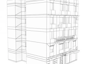 104 buildings collection 3D Model