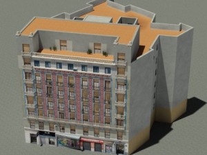 104 buildings collection 3D Model