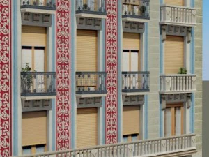 104 buildings collection 3D Model