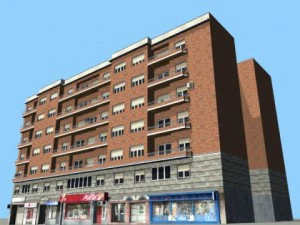104 buildings collection 3D Model
