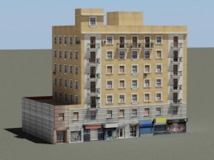 104 buildings collection 3D Model