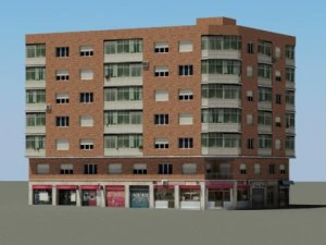104 buildings collection 3D Model