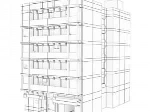 104 buildings collection 3D Model