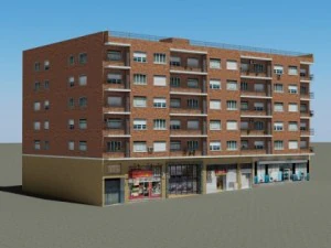 104 buildings collection 3D Model