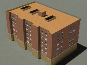 104 buildings collection 3D Model