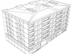 104 buildings collection 3D Model