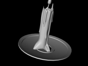 kerze Model 3D