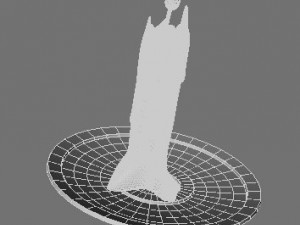 kerze Model 3D
