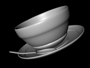 kaffeetasse 3D Модель
