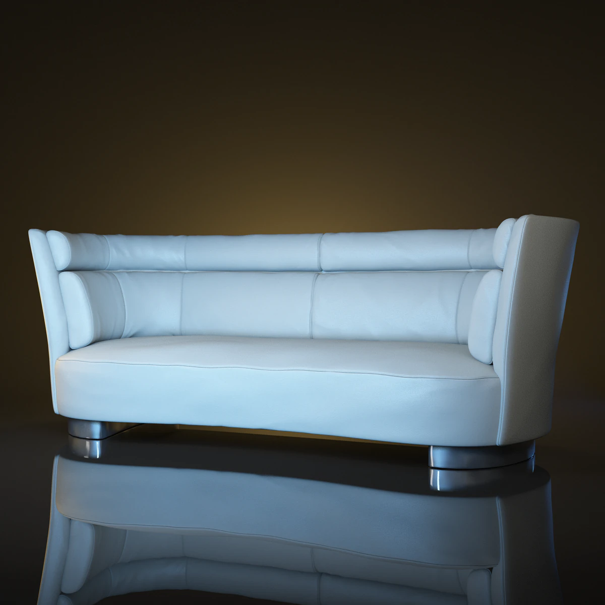 sof&aacute; de boas-vindas Modelo 3D .c4d .max .obj .3ds .fbx .stl .blend 